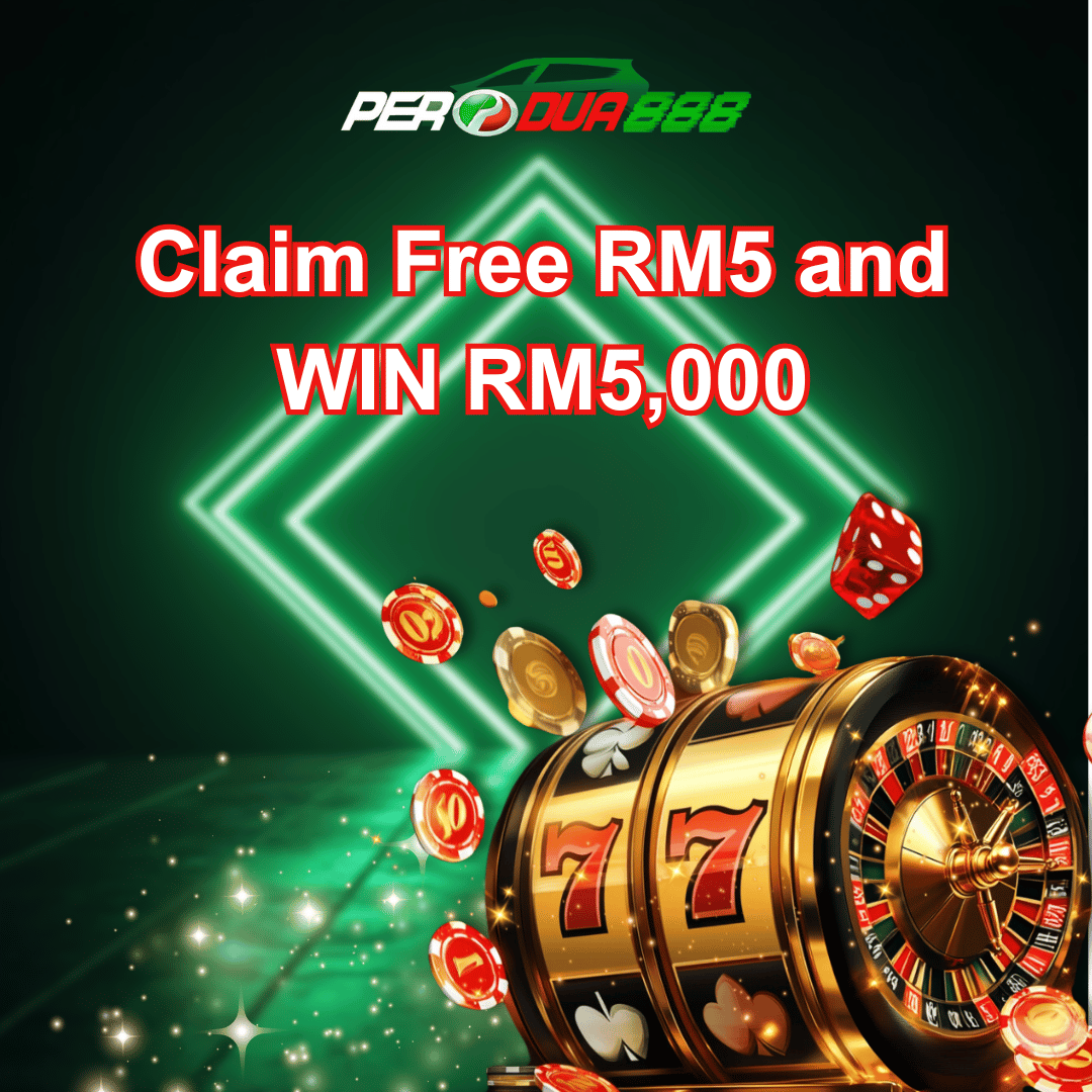 Start From Claim Free Credit RM5 And Win Up to RM5,000 Today!