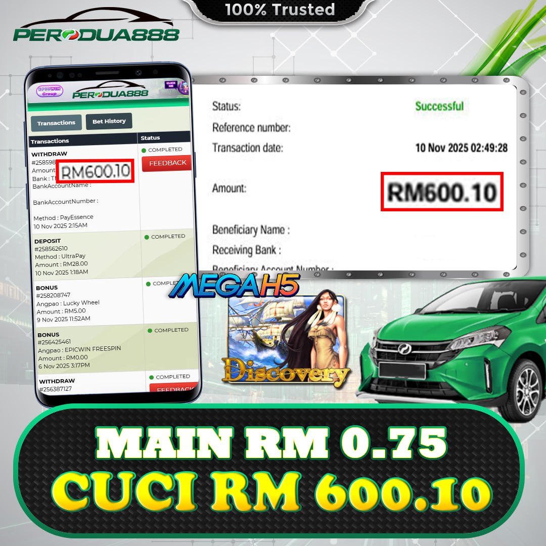 Perodua888 x MegaH5 : Discovery